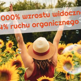 Wzrost widoczności w Google sklepu internetowego z kwiatami